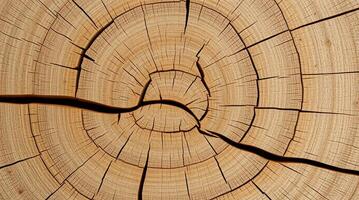 A close up of a tree stump with rings photo