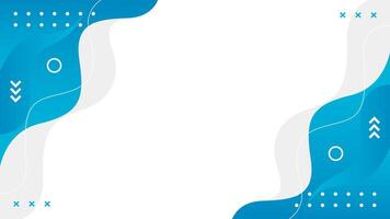 abstract blue and white background with geometric elements vector