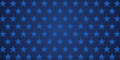 gradient blue star background vector