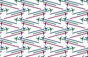 The seamless background with a color planes. vector