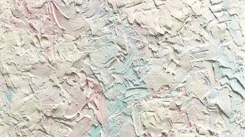 Textured plaster handmade background in pastel colors. Abstract texture with embossed brushstrokes, perfect for backgrounds, packaging, interior design and creative projects photo