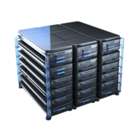 Data storage solutions modern technology product showcase office environment side view innovative design for efficiency png