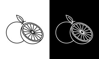 Lemon minimalist design vector