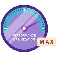 Performance Optimization, business improvement vector