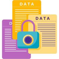 digital data key, digital security vector