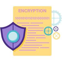 data encryption key and security vector