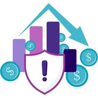 risk management, operational management vector