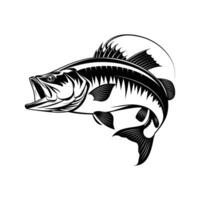 fish silhouette design vector