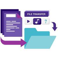 Online file sharing, online interaction vector