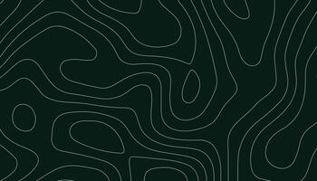 Seamless Topographic Map Texture. Dark Abstract Illustration vector