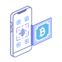 Cryptocurrency payment innovation qr code transactions digital wallets financial technology urban setting close-up view modern economy png