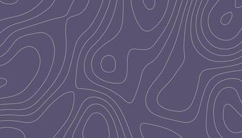 Abstract Topographic Map Background with Contour Lines vector