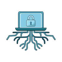illustration of Root Access vector