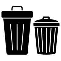 Trash can icon illustration vector