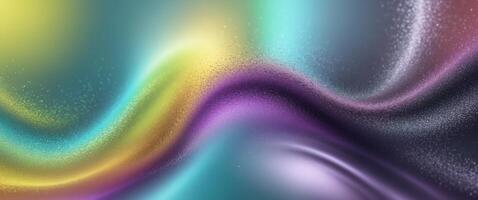 Vibrant Colorful Gradient Background with Lemon Lime Teal Violet Plum Ash and Shimmering Abstract Texture photo