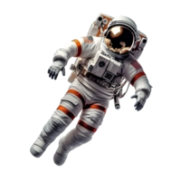 Astronaut floating in space outer space digital artwork cosmic environment unique perspective exploration theme png