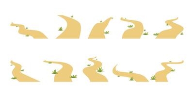 Nature Path Way Illustration vector