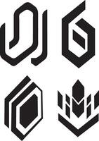 Technology Services Company Logos, Icons, and Technology Symbol DEsign vector