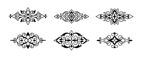 ornament for frame artwork and pinstripe vector
