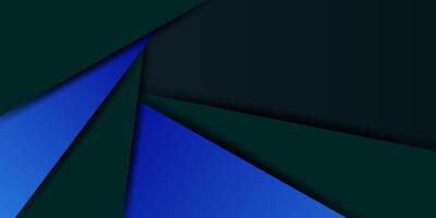 Green illustration with overlapping blue background, message board dimensions for modern website text and message design. eps10 vector