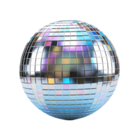 Cartoon disco ball light display virtual party 3d render colorful background playful atmosphere fun concept for entertainment png