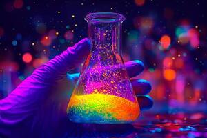 Futuristic Science Experiment photo