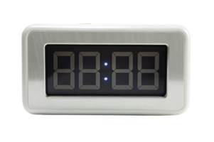 Digital clock features for clear visibility png