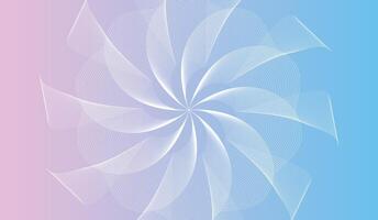Dynamic Flowing Line Art vector