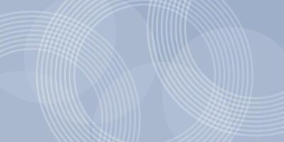 Abstract light background with intersecting circles. vector