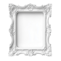 frame with ornate design on a transparent background png
