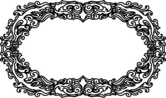 vintage ornament design vector