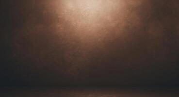 An empty room with a dark background photo