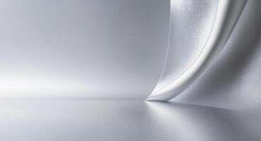 Silver background with a subtle textured gradient photo