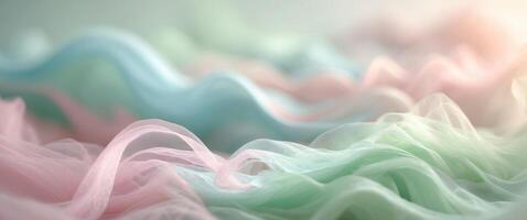 Colorful blurred background with soft pastel hues creating a serene atmosphere for relaxation and creativity photo