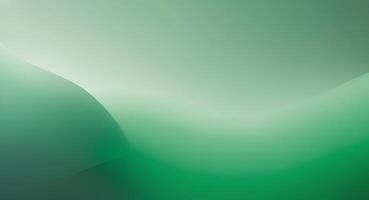 Tranquil green gradient perfect for serene backgrounds. photo