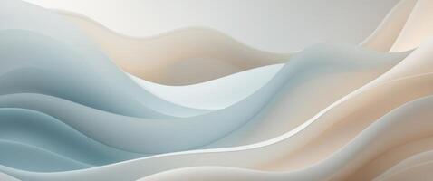 Abstract background with waves and mountains photo