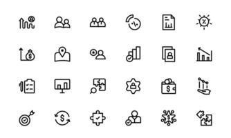 Professional ESOP Icons - Scalable and Versatile Graphics vector