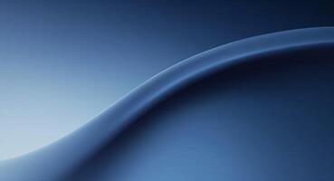 Deep Blue Gradient Smooth Background Abstract Design. photo