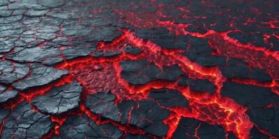 A close up of the lava and red lava photo