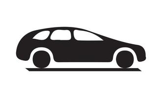 Car icon, isolated. Flat design. vector