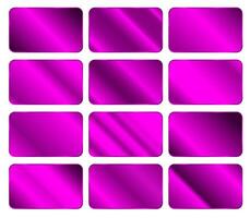 Set of violet, purple and turquoise texture graduation backgrounds. Bright and shiny gradient collection for gradient button, frame, ribbon and label. Collection of colorful gradients. vector