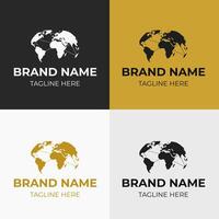 Group of Some Creative Modern Business Logo Design Templates. vector