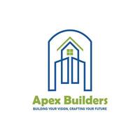 Apex Builders Logo Design Building Your Vision, Crafting Your Future with Innovation and Precision Icon Abstract Icon vector