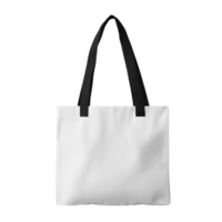 White Tote Bag Mockup for Creative Design Projects, on the transparent Background. Format png