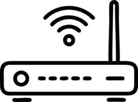 Wi-Fi Router Icon design vector