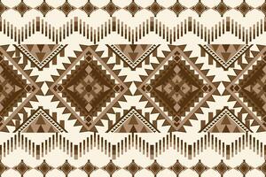 geometric ethnic pattern seamless color oriental. vector