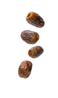 Elevated View of Fresh Dates Against a transparent Background, a Symbol of Middle Eastern png