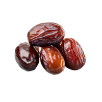 Delicious and nutritious dates arranged on a transparent backdrop for stock imagery png