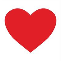 heart icon on a white background vector