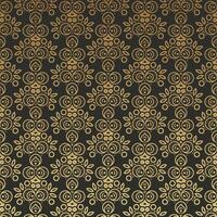 luxury dark retro seamless pattern background vector